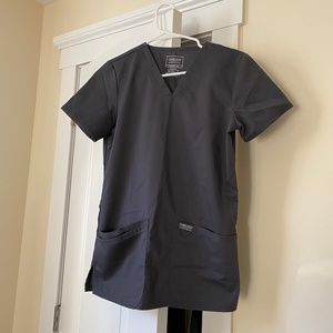 grey CHEROKEE scrub top | NEVER WORN